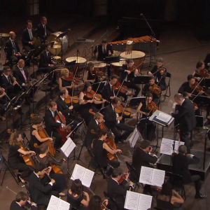 L'orchestre Les Siècles interprète la Bacchanale extraite de Samson et Dalila, au Festival international de Grenade 2018