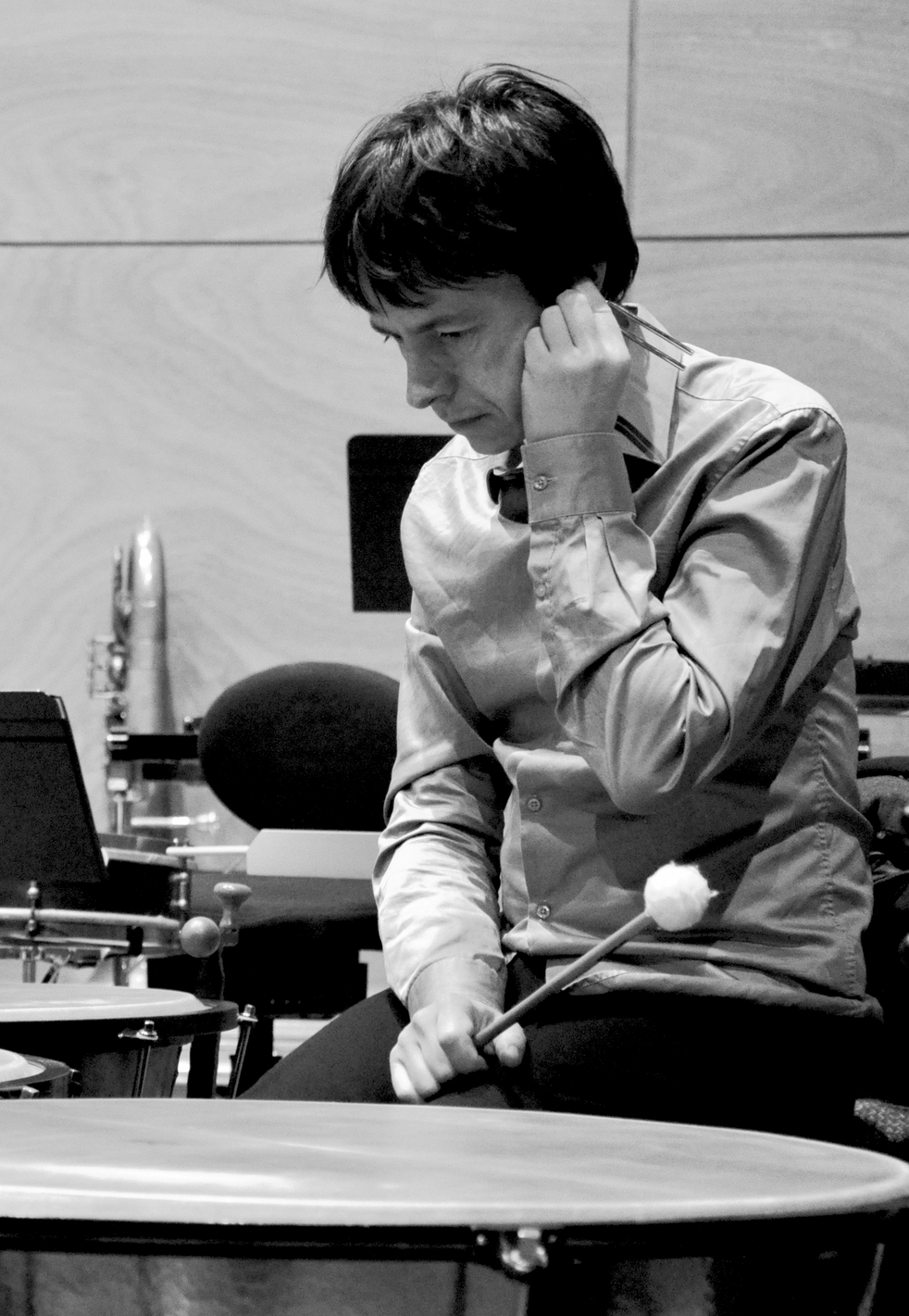 Sylvain Bertrand, timbalier